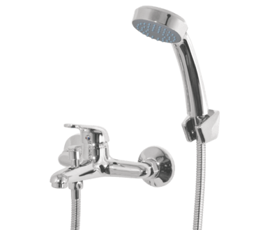 Bath Mixer Tap W/T 100-200mm Offset | Mixed Solid