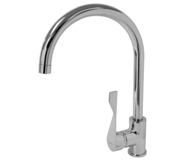 Elbow Action Single Hole Sink Mixer | Bore Elbow Action