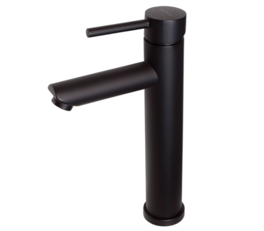 High Basin Mixer Tap | Moon Black