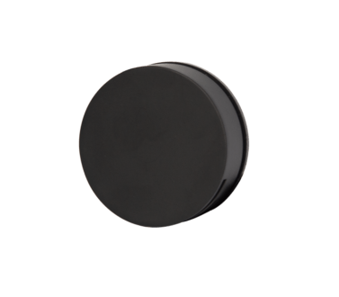 Round Bath Filler/Overflow Black | Plumbing Spares