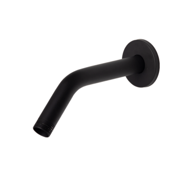 Shower Arm And Cover Plate Black – 15mm | Shower Arms