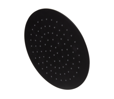 Shower Head Black – 250mm | Shower Roses