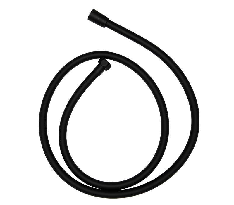 Shower Hose Smooth Black – 1,50m | Showers Miscellaneous