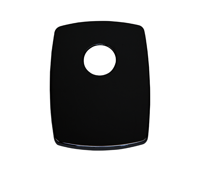 Spring Concealed Cover Plate Black | Coverplates