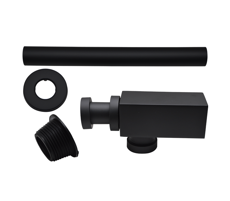 Square Bottle Trap Black – 32mmx32mm | Plumbing Spares