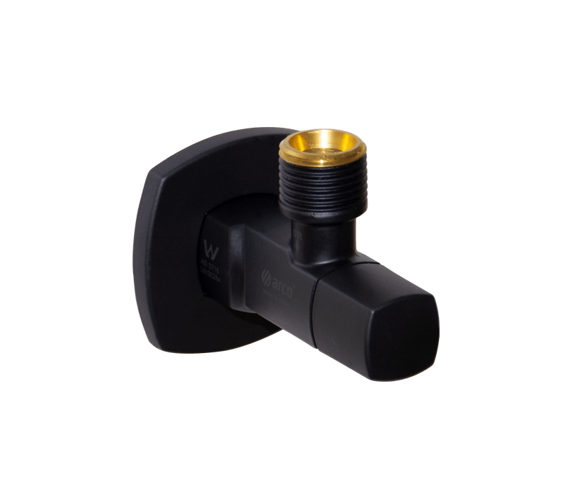 Arco Lipstick Angle Valve Black - 15F x 15M | Plumbing Spares