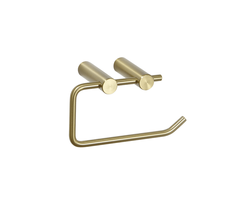 Paper Holder – Brushed Brass | Sage Accessories
