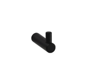 Single Robe Hook – Black | Sage Accessories