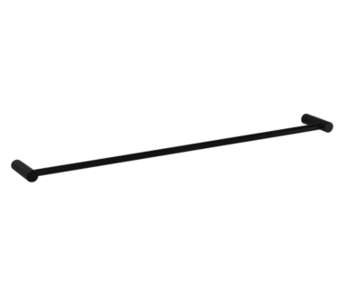 Single Towel Rail – Black | Sage Accessories