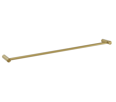 Single Towel Rail – Brushed Brass | Sage Accessories