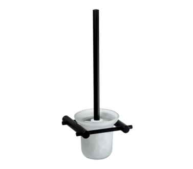 Toilet Brush Holder – Black | Sage Accessories