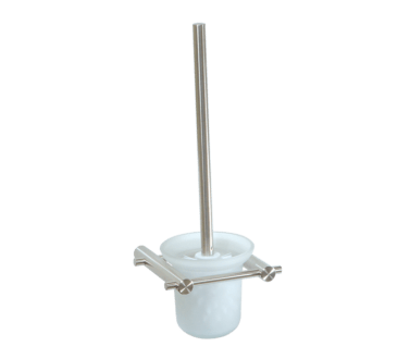 Toilet Brush Holder – Brushed Stainless Steel | Sage Accessories