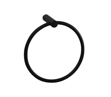 Towel Ring – Black | Sage Accessories