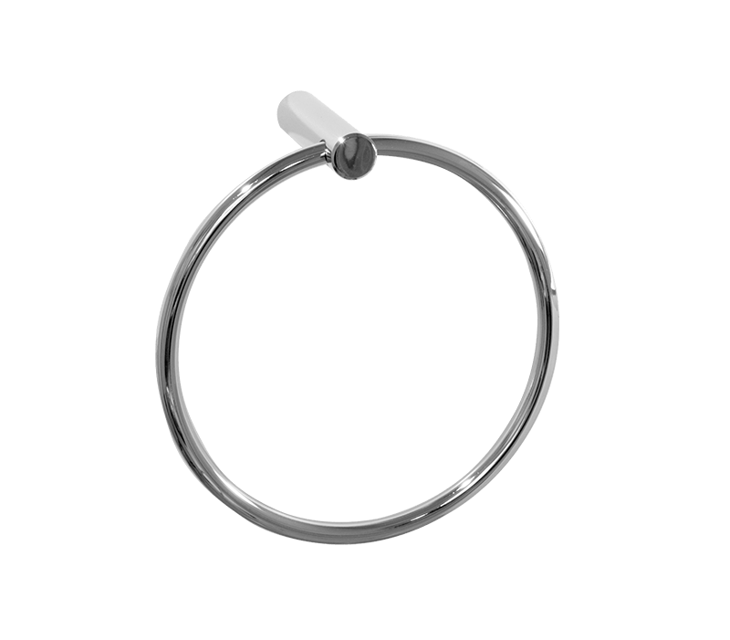 Towel Ring – Chrome | Sage Accessories