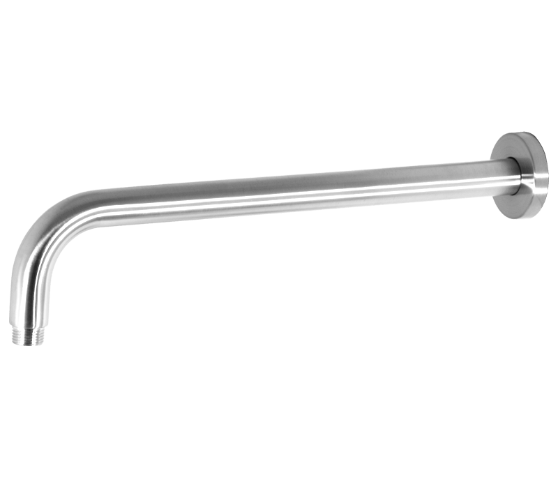 Shower Arm Brushed Stainless Steel - 400mm | Shower Arms