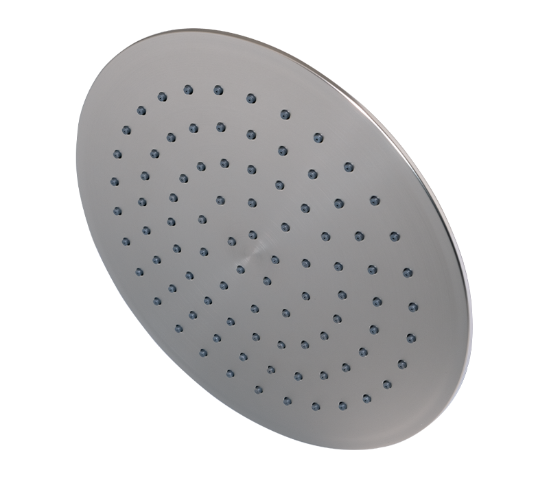 Shower Head Brushed Stainless Steel - 250mm | Shower Roses