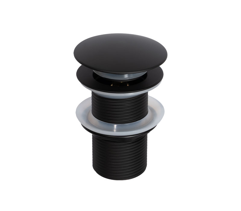 Basin Clicker Waste Unslotted Black – 32mm | Plumbing Spares