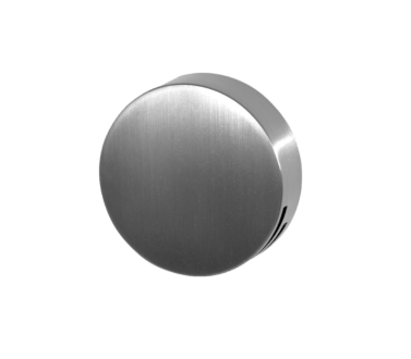 Round Bath Filler Overflow Brushed Stainless Steel | Plumbing Spares