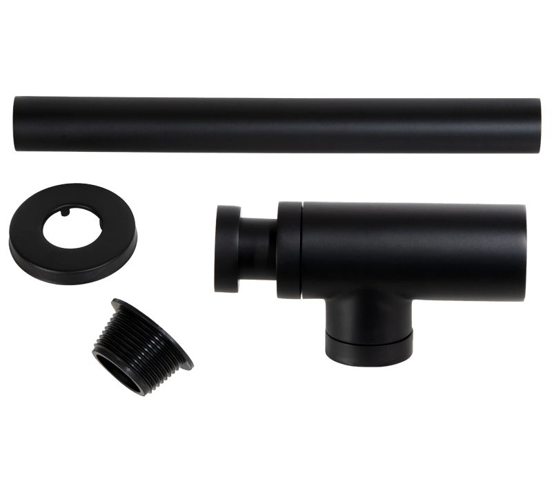 Round Bottle Trap Black | Plumbing Spares