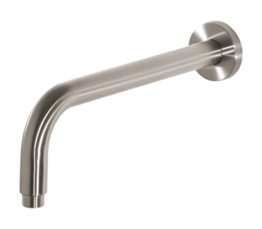 Shower Arm Round Brushed Stainless Steel – 300mm | Shower Arms