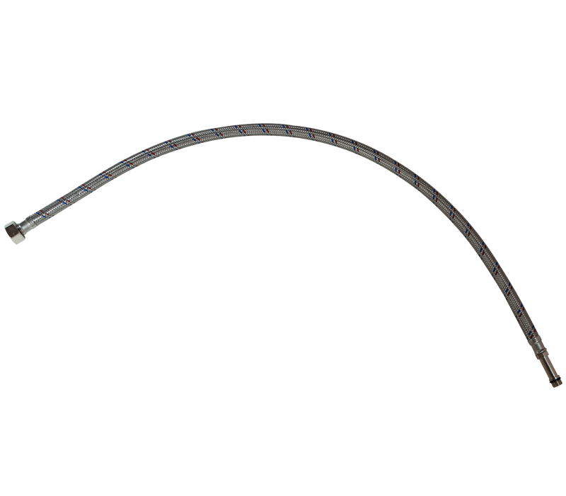 Braided Flexi - 1/2"xM12x790 | Plumbing Spares