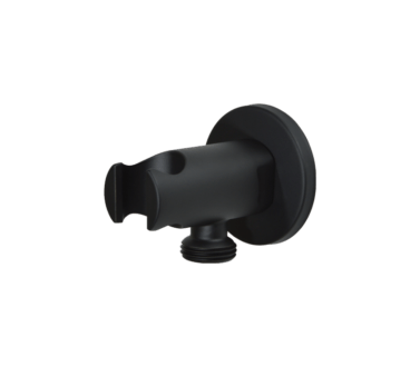 Round Outlet Black | Showers Miscellaneous