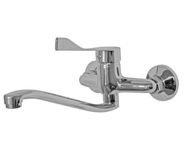 Elbow Action Sink Mixer W/T Std Offset | Bore Elbow Action