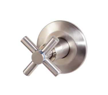 U/T Stop Tap CxC - 15mm | Neap Brushed Stainless Steel