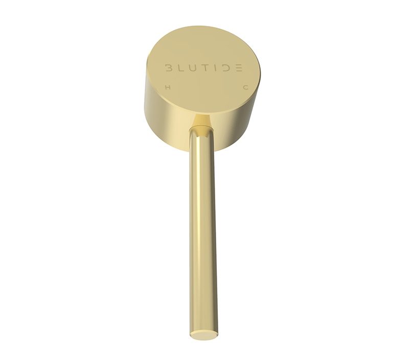 Neo Brushed Brass Handle for Concealed Mixer | Spares Handles