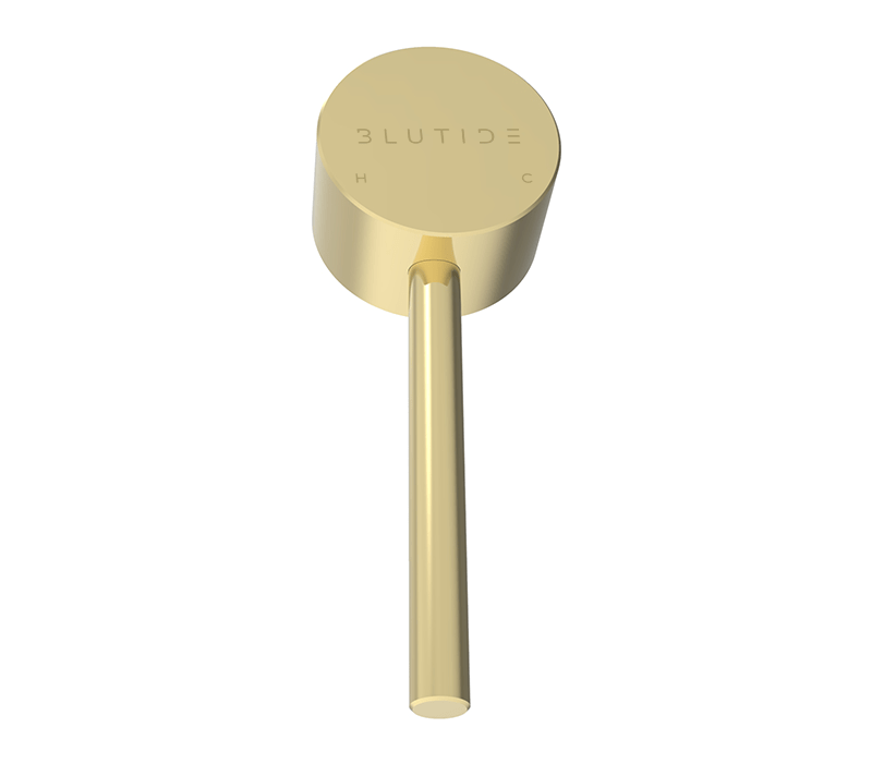 Neo Brushed Brass Handle for Sink Mixer | Spares Handles