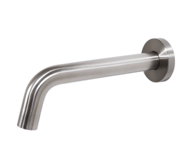 200mm Wall Spout Brushed Stainless Steel | Spares Spouts