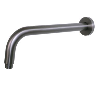 Shower Arm Gunmetal - 400mm | Shower Arms
