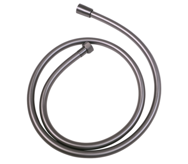 Shower Hose Smooth Gunmetal - 1,50m | Showers Miscellaneous