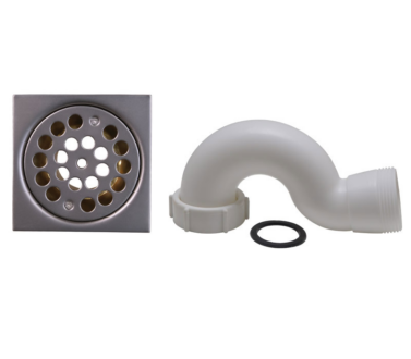 Square Shower Trap Gunmetal | Plumbing Spares
