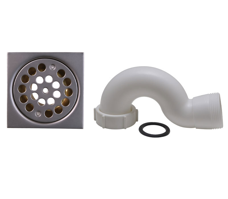 Square Shower Trap Gunmetal | Plumbing Spares