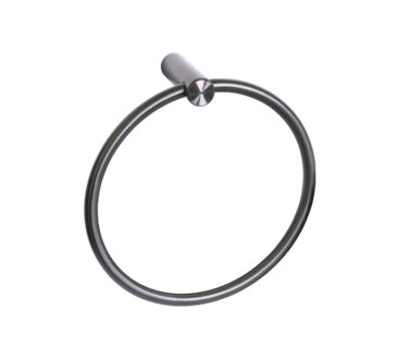 Towel Ring - Gunmetal | Sage Accessories