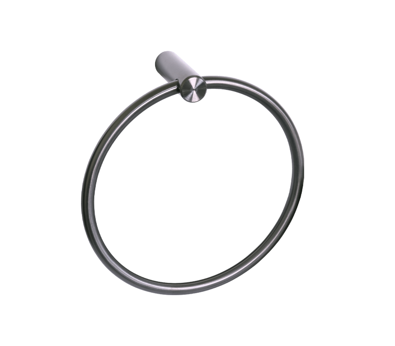 Towel Ring - Gunmetal | Sage Accessories