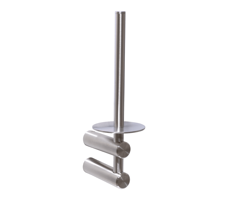 Spare Paper Holder - Brushed Stainless Steel | Sage Accessories