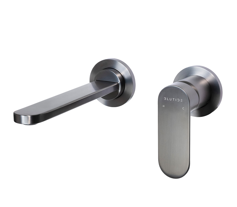 Basin/Bath Mixer Trim Kit | Satin Gunmetal