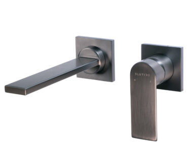 Basin/Bath Mixer Trim Kit | Silk Gunmetal
