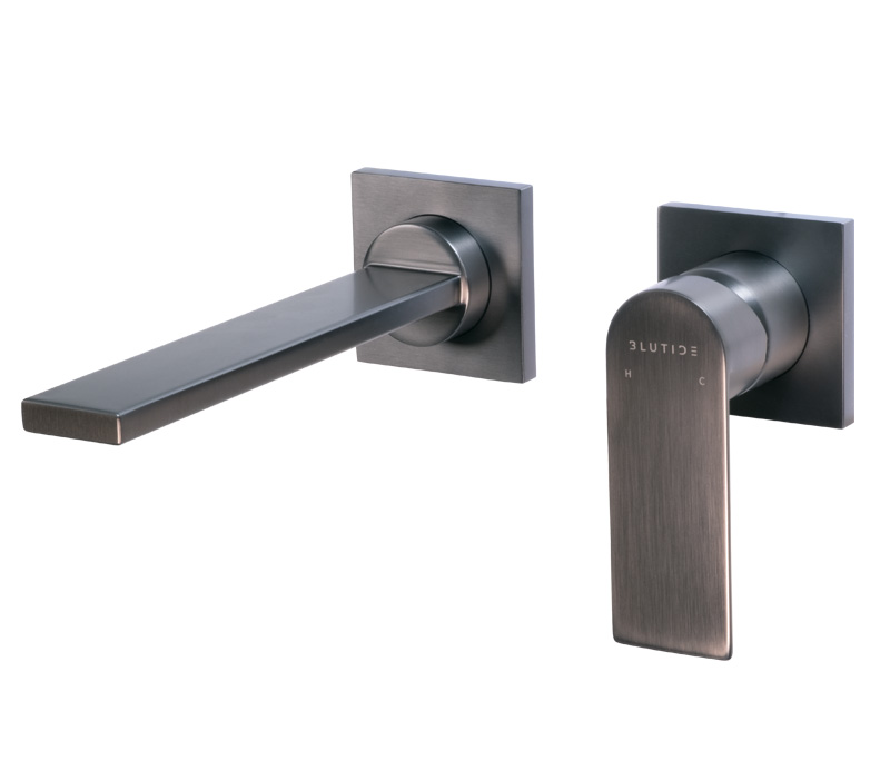Basin/Bath Mixer Trim Kit | Silk Gunmetal