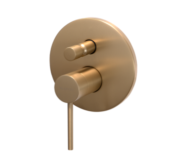 Concealed Diverter Trim Kit | Lace Brass
