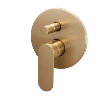 Concealed Diverter Trim Kit | Satin Brass