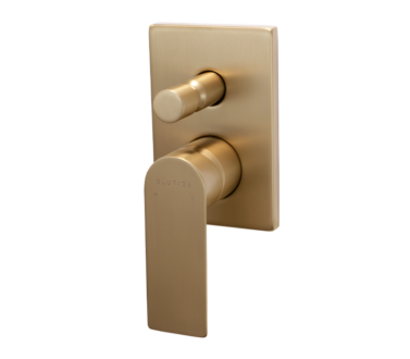Concealed Diverter Trim Kit | Silk Brass