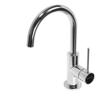 Gooseneck Basin Mixer Tap | Lace