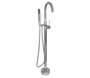 Round Free Standing Bath Mixer Tap with H/S | Lace