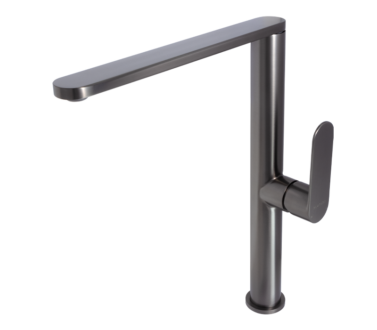 Single Hole Sink Mixer Tap | Satin Gunmetal