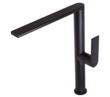 Single Hole Sink Mixer Tap | Silk Black