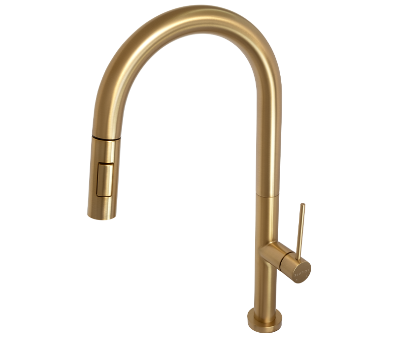 Spray Sink Mixer Tap | Lace Brass