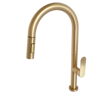 Spray Sink Mixer Tap | Satin Brass